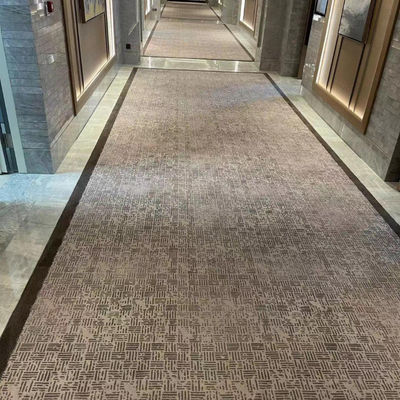 現代のデザイン 壁から壁まで ナイロン 商業用建物用のカスタム印刷カーペット