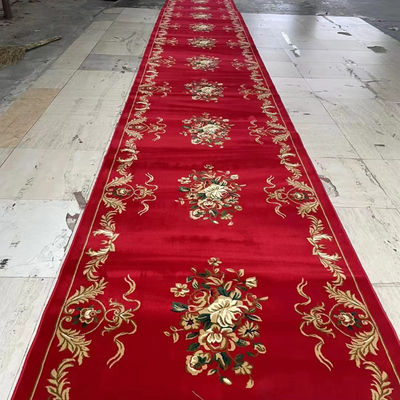 カスタムカーペット アックスミンスターカット スタイル モスク 礼拝カーペット 正方形 4*25 モスク用のロール