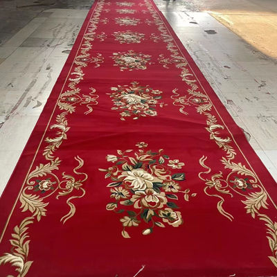 カスタムカーペット アックスミンスターカット スタイル モスク 礼拝カーペット 正方形 4*25 モスク用のロール